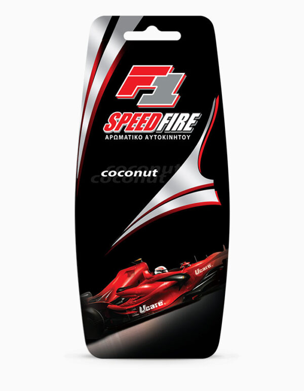 Αρωματικό αυτοκινήτου COCONUT F1 Speedfire